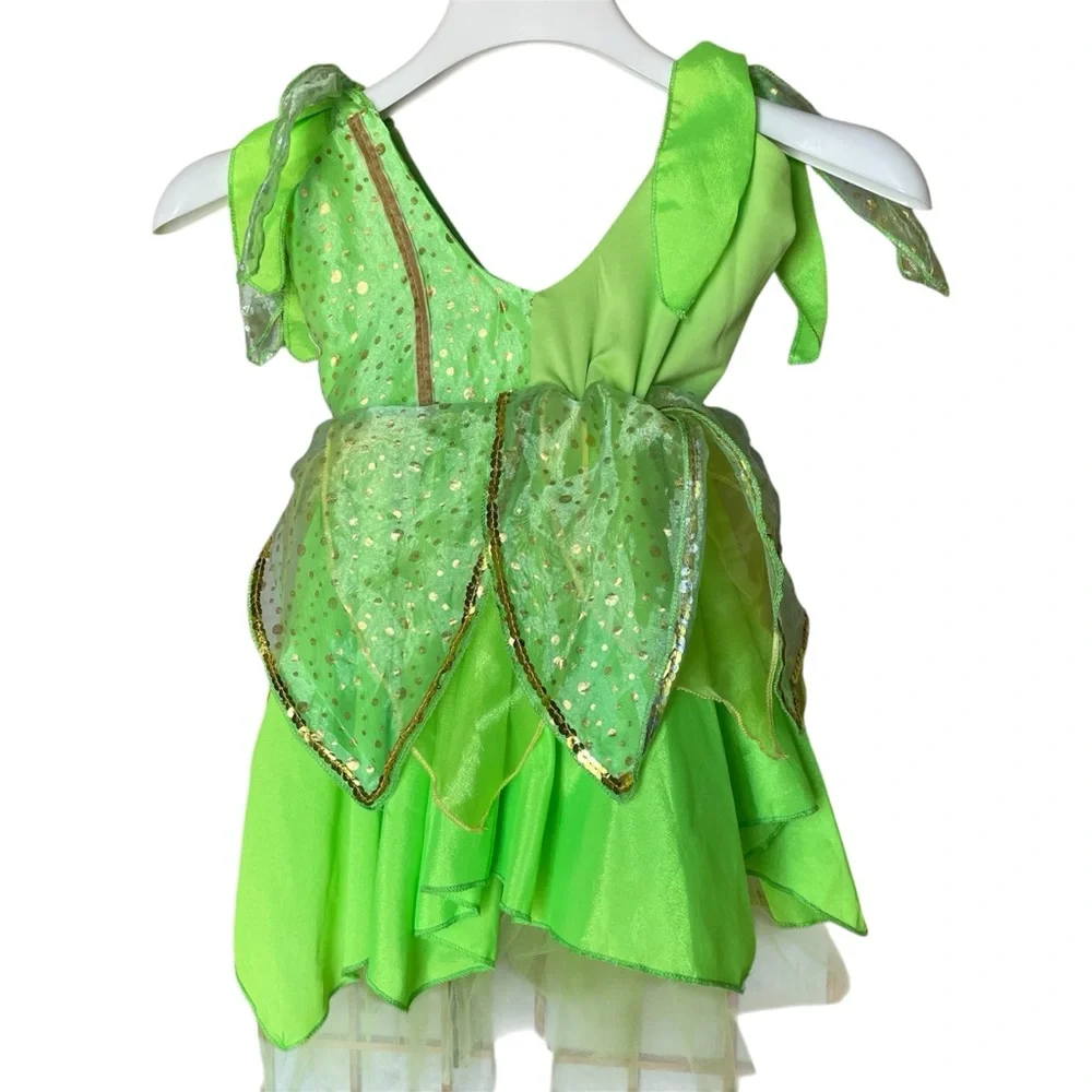Green and Gold‎ Fairy Dress, 4